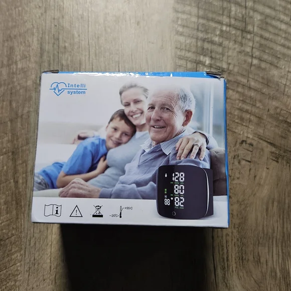 Wrist Blood Pressure Monitor Led Display, Touch Screen Wrist Blood Pressure Cuff - Picture 3 of 6